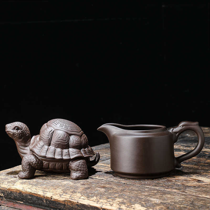 乌龟紫砂一体茶滤套组家用功夫茶水分离器配件陶瓷茶漏过滤茶器网,餐饮具,茶滤,淘宝优惠券,粉丝福利购,淘宝优惠卷