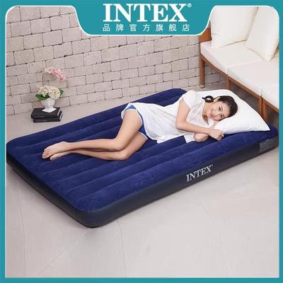 INTEX充气床垫便携午休床简易气垫床充气床垫打地铺充气床折叠床