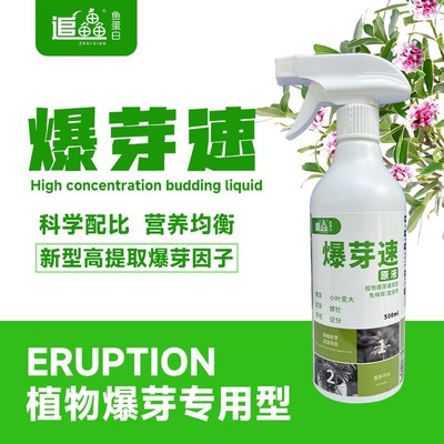 【狂热园艺】爆芽速原液催芽促花叶面肥爆芽素花卉专用营养液免稀