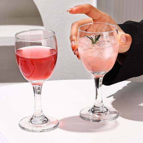 【个位数4只装】ins风红酒杯白酒杯高脚杯洋酒杯鸡尾酒玻璃水杯加