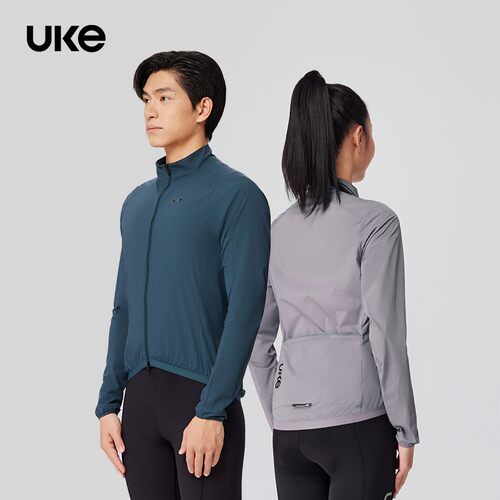 UKE男女骑行风衣防风防泼水外套轻量便携弹力徒步登山 满照/舒禾