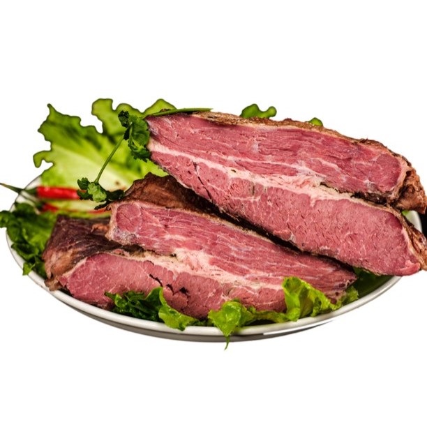 马头胜华牛肉手撕牛肉-五香牛胸肉熟食零添加全熟开袋即食