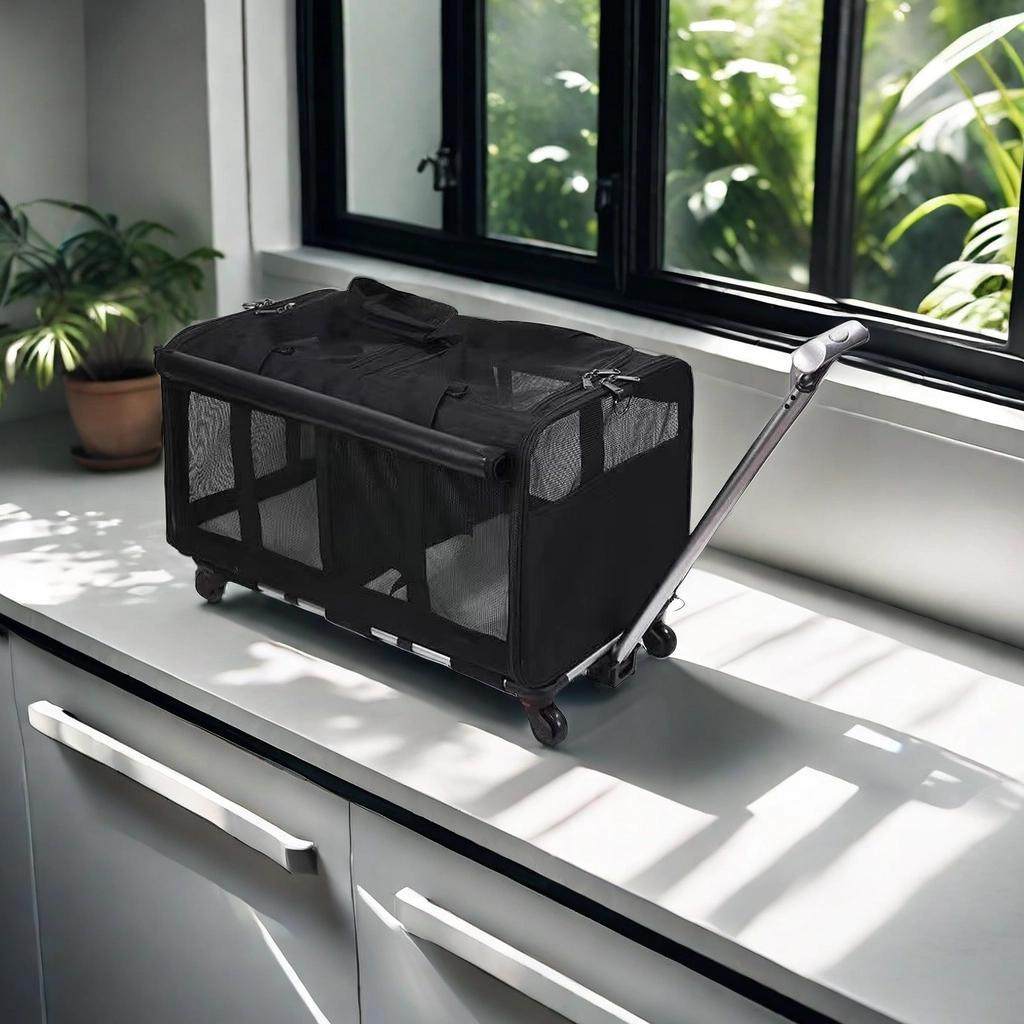 猫笼子外出便携可折叠两厢出行猫咪包手提式大容量多猫宠物携带,宠物/宠物食品及用品,背包/箱包,淘宝优惠券,粉丝福利购,淘宝优惠卷