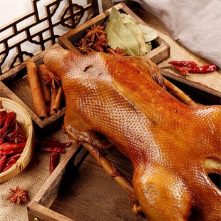 3.5斤 EMS非遗美食渝心半只整只1.2 龙麻子荣昌卤鹅顺丰 京东