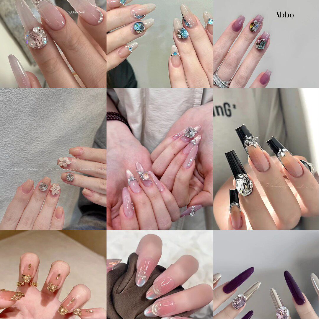 【主播念名字下单备注编号】断码手工穿戴甲可拆卸美甲套装精致设