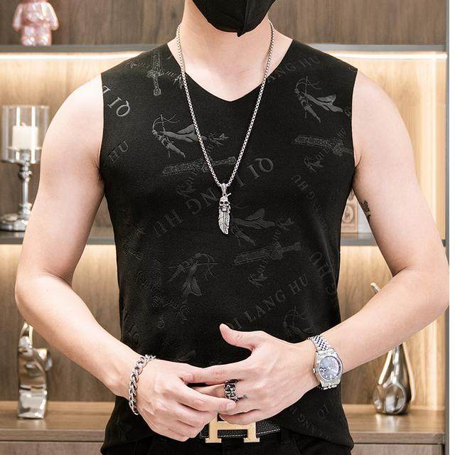 2025冬季新款黑色悟空无痕压花保暖背心男修身潮流时尚个性潮男款,女士内衣/男士内衣/家居服,保暖背心,淘宝优惠券,粉丝福利购,淘宝优惠卷