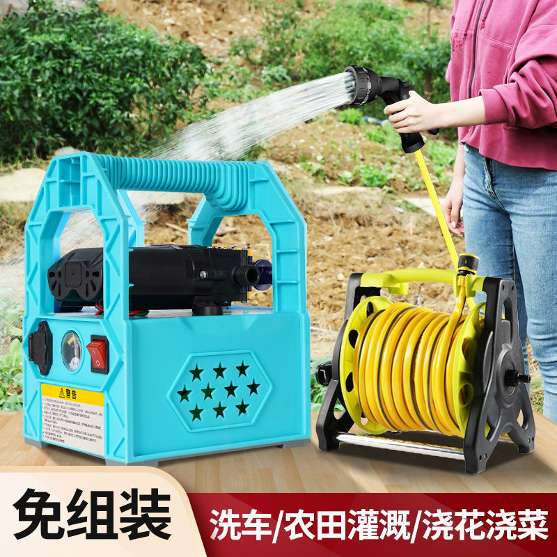 德国进口充电式浇菜水泵抽水神器浇地灌溉抽水机小型电动家用户外