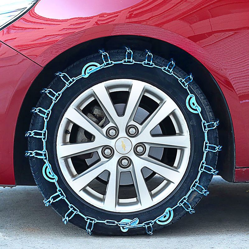 汽车轮胎防滑链铁链越野车皮卡车防滑链条轿车面包车通用型雪地链
