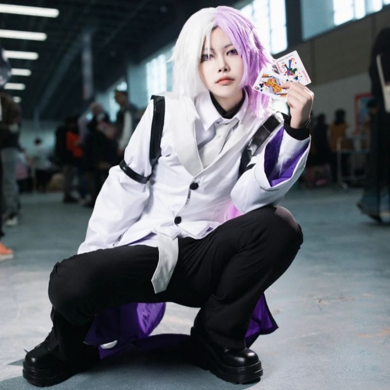 文豪野犬cos服第4季小经理希格玛西格玛套装cosplay游戏动漫服装