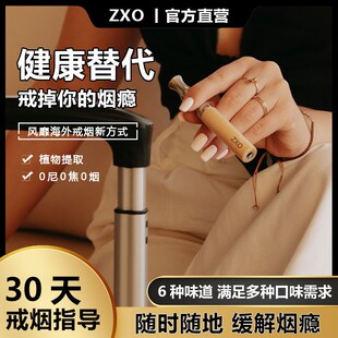 zxo果味吸吸棒草本替吸棒过滤烟嘴测评嘴替代烟木棒阻力感汉宫