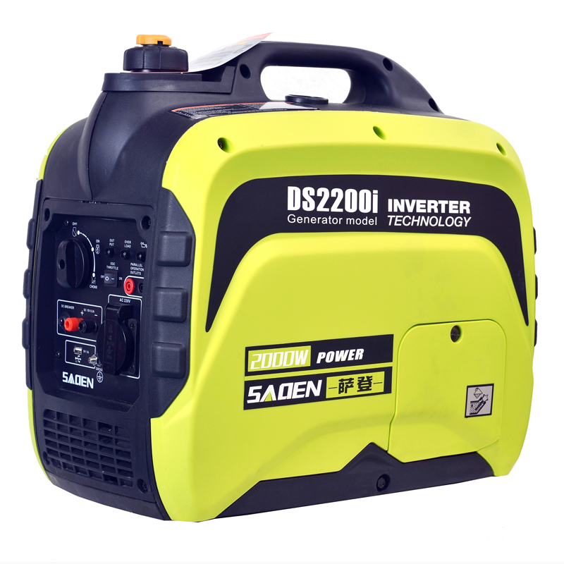 萨登2KW汽油发电机家用小型静音220V户外便携式房车载变频3000瓦