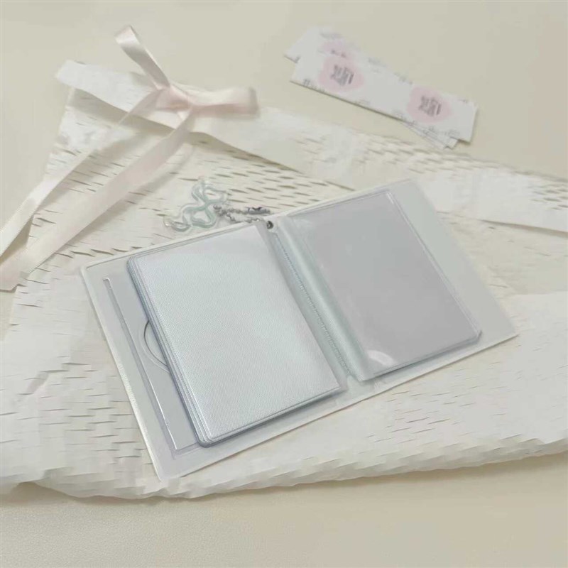 Romantic碎花卡册一宫格三寸定页卡包小卡收纳册便携卡册生日礼物