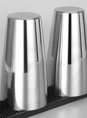 加厚不锈钢奶昔杯雪克杯奶昔机用搅拌钢杯奶茶店用具调酒器工具