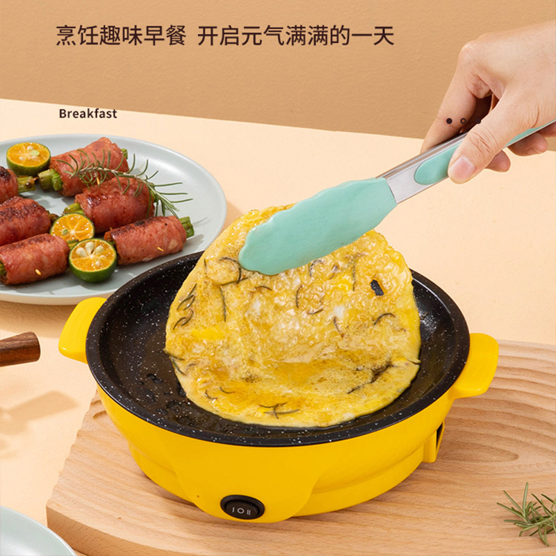 多功能家用宿舍商用外卖烤肉炉烧烤锅电烤盘无烟烤肉迷你不粘锅