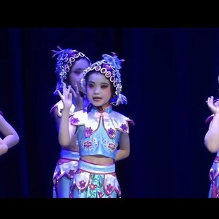 小戏骨舞蹈服俏花旦演出服儿童京剧演出服少儿戏曲小红娘舞台服装