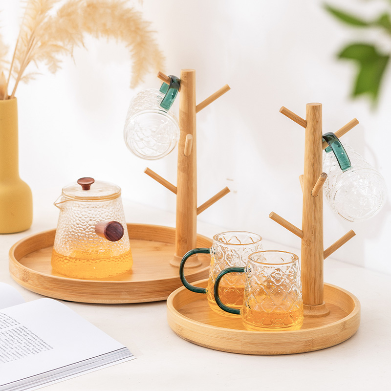 杯架水杯挂架马克杯玻璃咖啡杯茶杯架子托盘家用沥水收纳架置物架