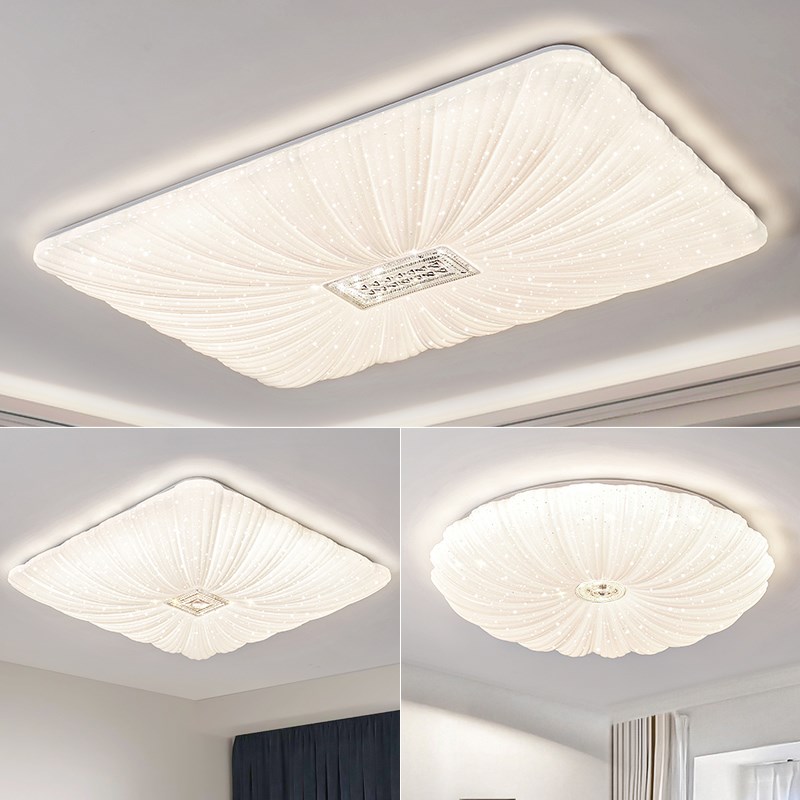 客厅灯2024新款led吸顶灯超亮大厅灯饰房间卧室大灯家用灯具大全