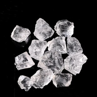 天然优质白水g晶原石摆件原矿石标本括香石香薰石消磁摆件鱼缸装