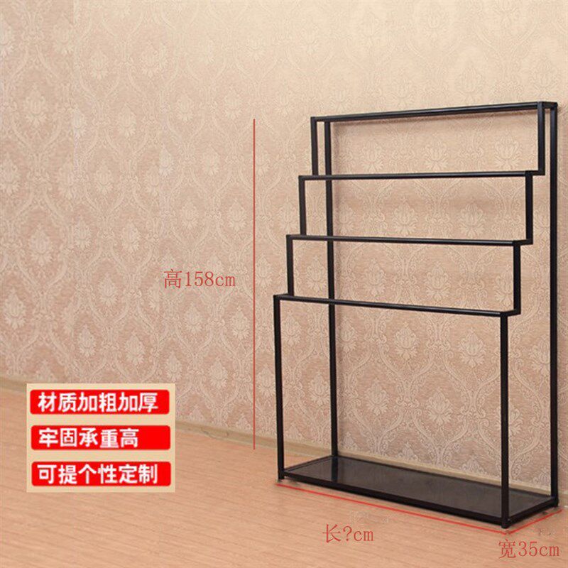 铁艺新款围巾g架 丝巾架 服装店货架 落地式展示架 披肩毛巾架