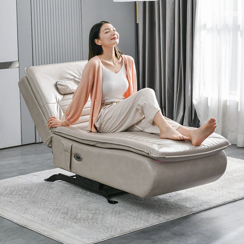 懒人沙发客厅现代简约贵妃椅v单人摇摇椅沙发椅家用老人休闲电摇