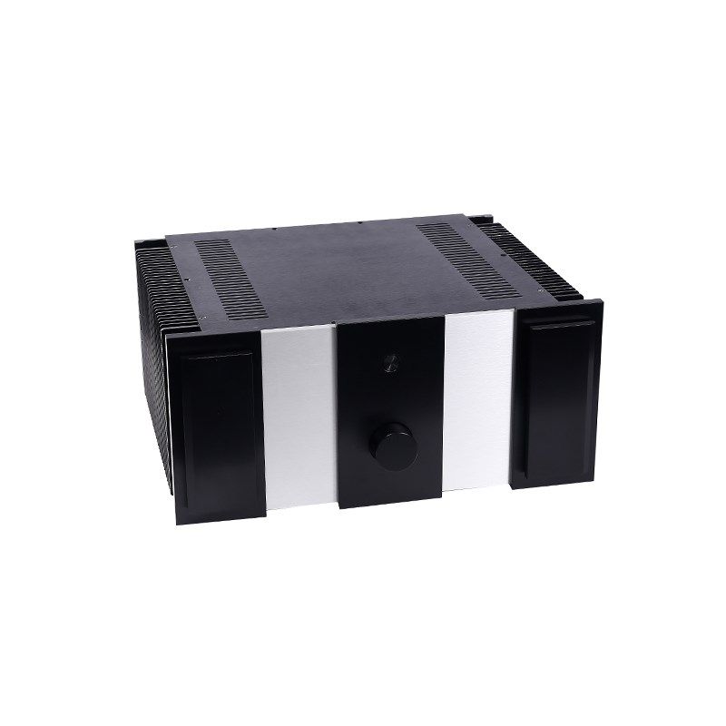 CJ-165两侧散热全铝机箱 豪华大甲功放箱4822纯后级485*410*220