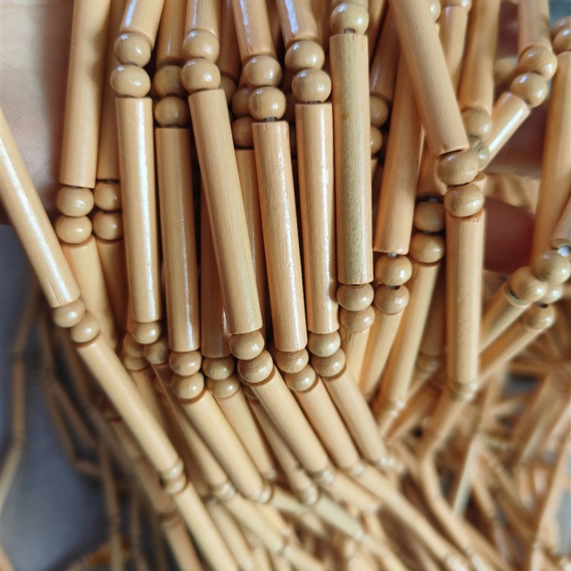 竹子门帘葫芦玄关隔断中式简约珠帘防蚊蝇装饰风水绿色挂帘免打孔