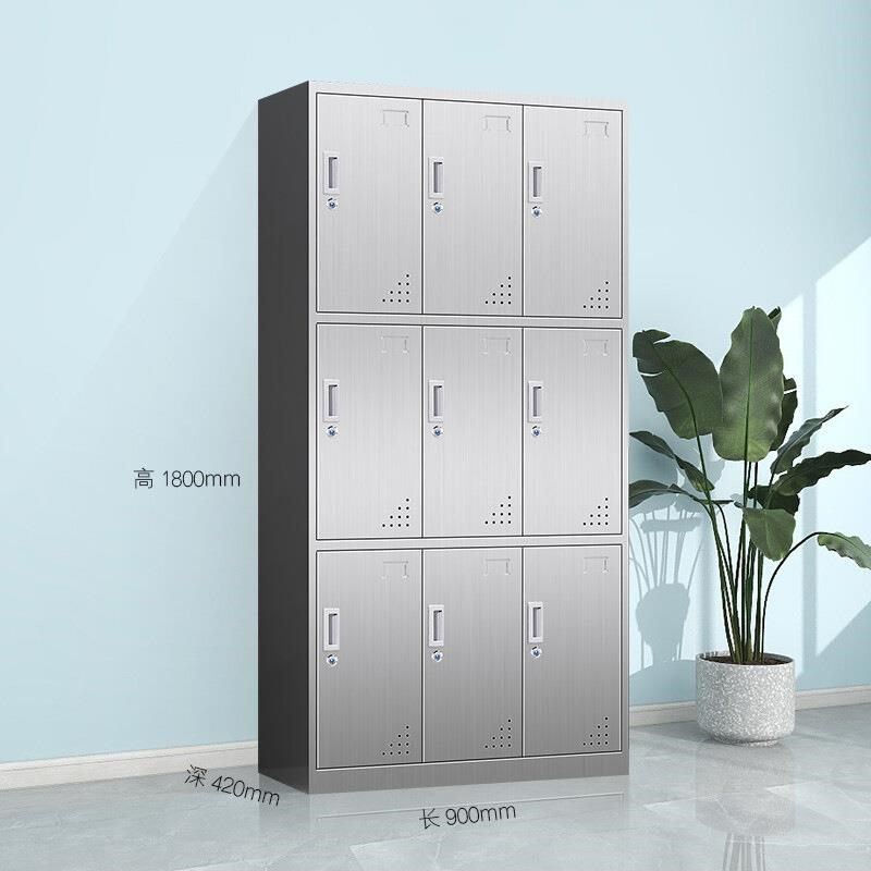 不锈钢更衣柜员工收纳无尘储物柜员工存包柜子多门柜304不锈钢,金属材料及制品,铝型材配件,淘宝优惠券,粉丝福利购,淘宝优惠卷