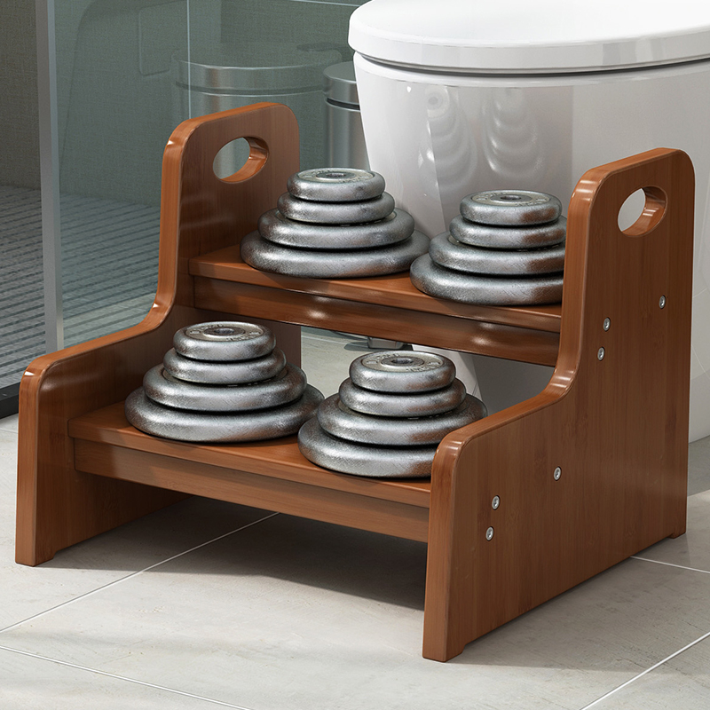 宝宝卫生间踩脚凳儿童马桶洗漱台垫脚凳子防滑厕所洗手台阶楼梯凳