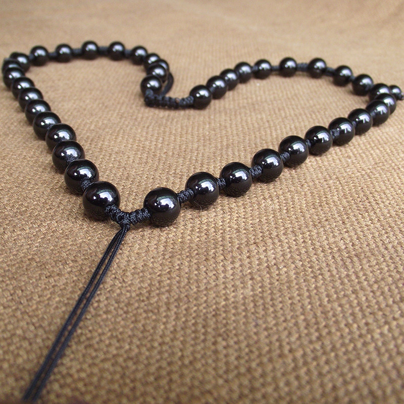 天然碧玺项链绳子手工编织脖绳高档男女吊坠绳挂件绳玉佩挂绳颈圈