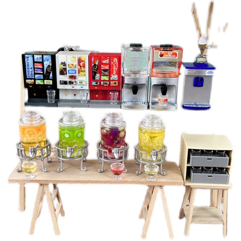 冰淇淋机 可乐机 果汁机 娃娃屋微缩场景蛋糕店饮料店模型摆件,模玩/动漫/周边/娃圈三坑/桌游,BJD场景道具娃屋,淘宝优惠券,粉丝福利购,淘宝优惠卷