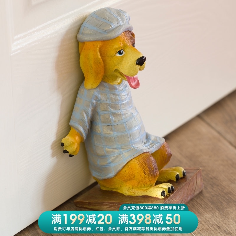 卡通门挡挡门阻门顶门器门后防撞安全门塞门楔子装饰门碰神器摆件