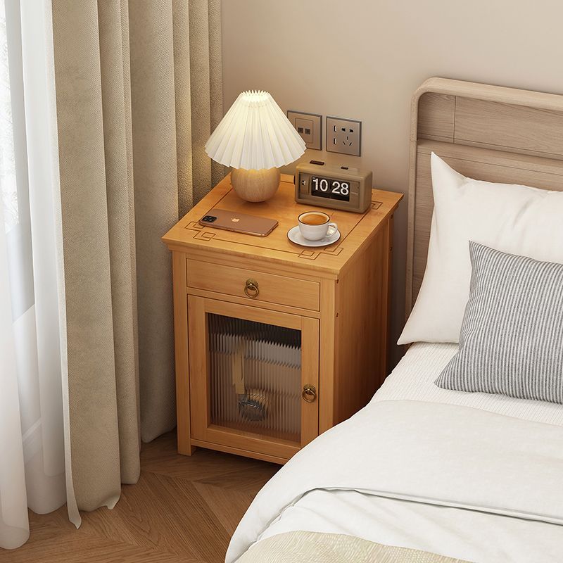 床头柜家用卧室小型置物架简约现代床边收纳柜子多功能极窄夹缝柜