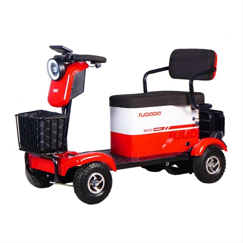 小巴士老人代步车四轮电动老年助力车残疾人家用可双人电瓶车