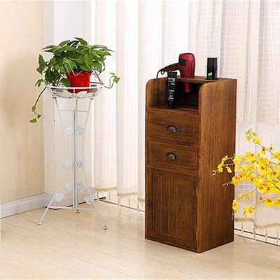 烤漆美发店理发店专用工具柜推车发廊美容院用品木质产品镜台柜子