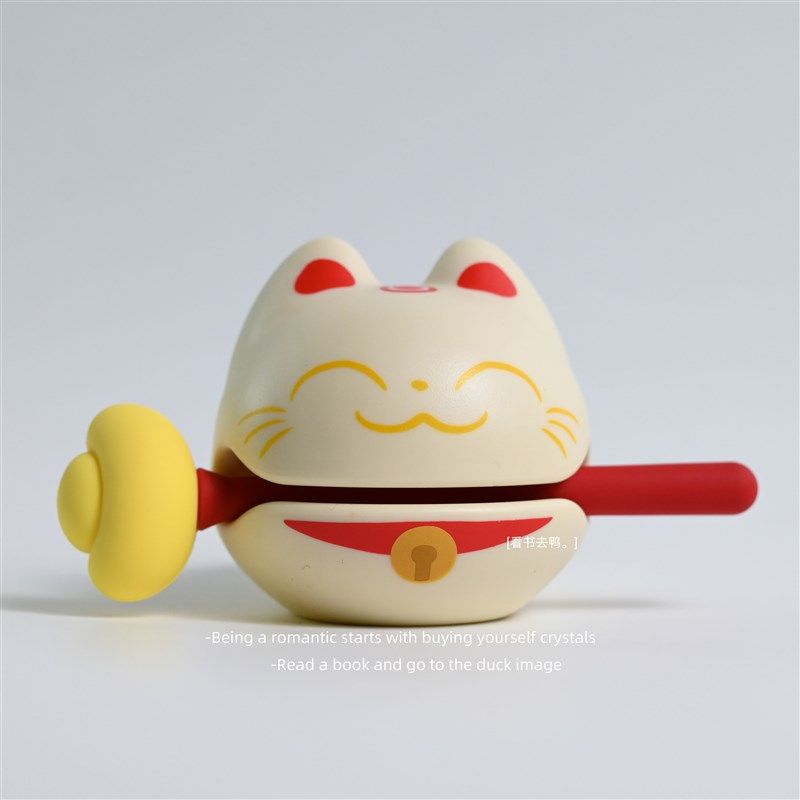 敲敲木鱼 发财就行情绪稳定解压桌面工位摆件招财生日礼物