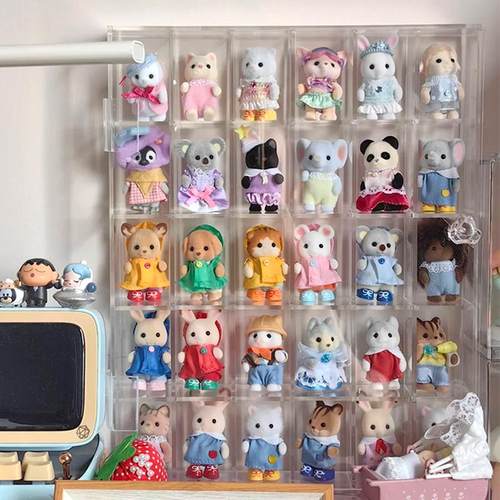 亚克力森贝尔收纳架整理盒带门