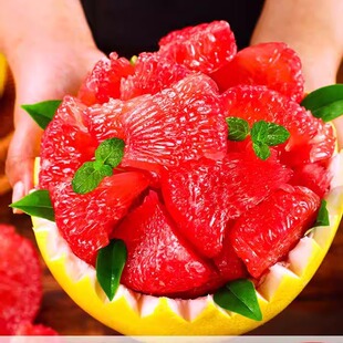 福建红心柚子蜜柚新鲜水果当季时令甜心葡萄整箱包邮三红肉叶琯溪