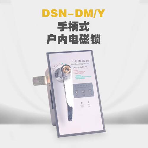 电磁锁手柄式高压柜用含带电显示直销DSN-DMY电磁柜锁MG