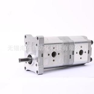 F525 AFH双联齿轮泵装 F410 F416 载机油泵 AFH CBQT