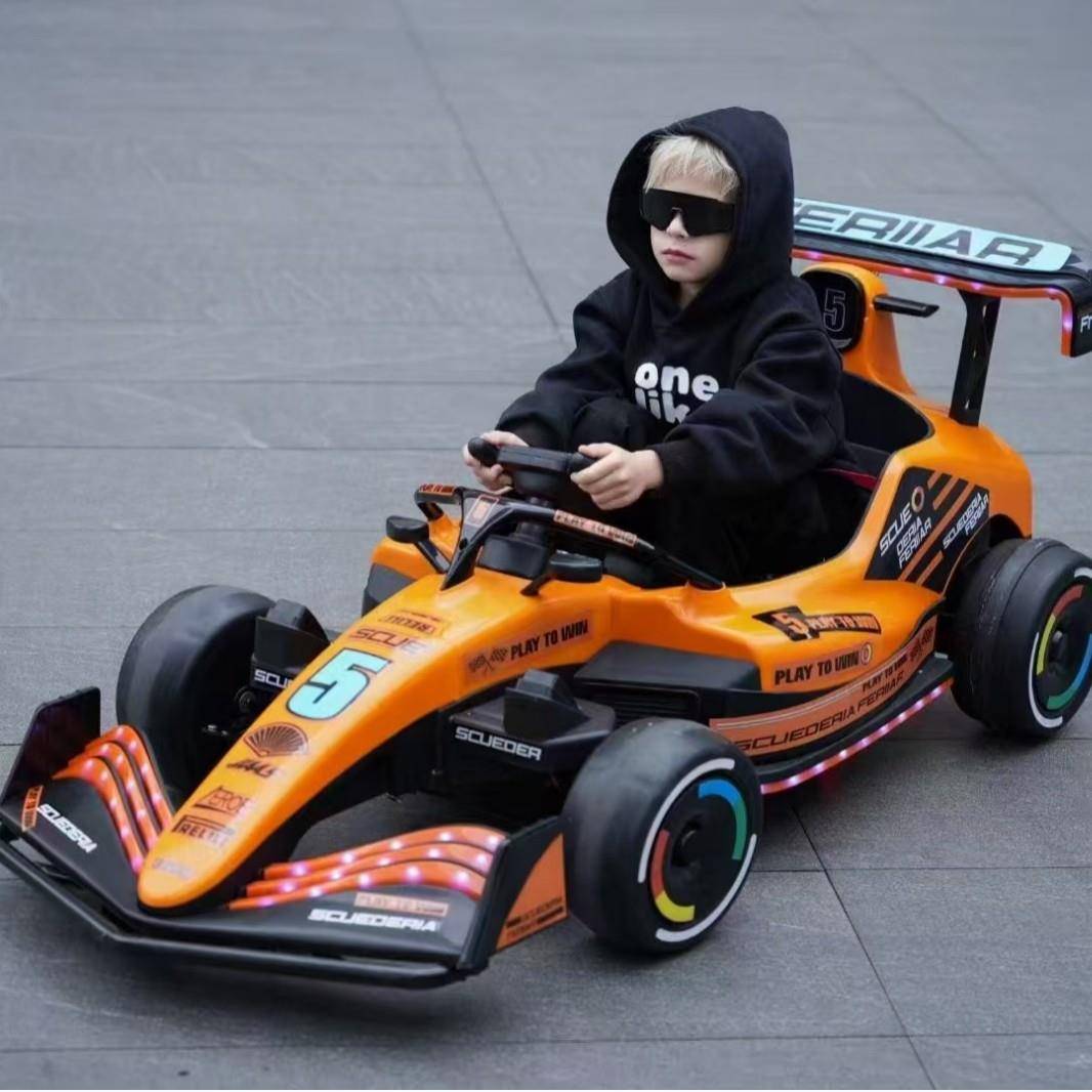 卡丁车电动四驱漂移遥控车可坐小孩大人亲子儿童汽车遥控四轮童车