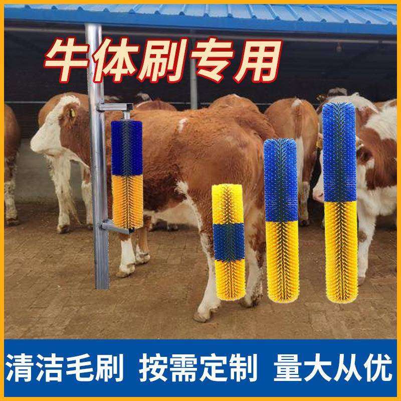 牛体专用清洁毛刷辊蹭痒滚刷旋转毛刷轮奶牛电动自动按摩刷挠痒痒
