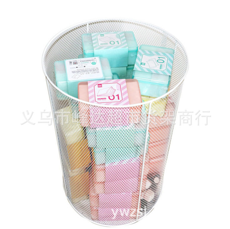现货毛绒玩具展示架尚优凡品促销圆形金属垃圾桶钢木优品货架