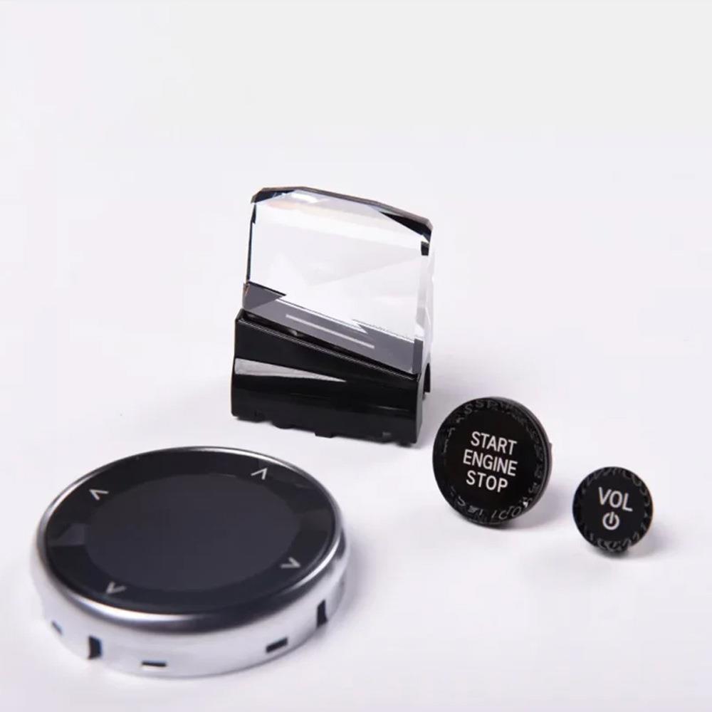 适用于宝马新款水晶换挡杆换挡拨片变速杆水晶按键升级改水晶档把