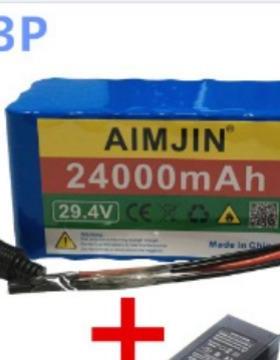 7S3P18650锂离子电池组24V24000mAh电动自行车助力车平衡车