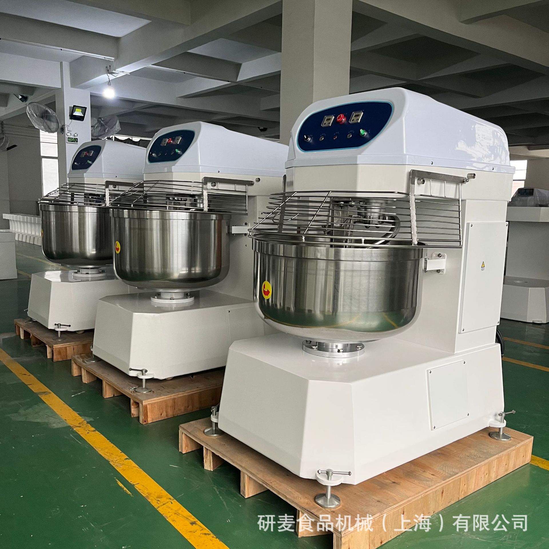 全自动和面机commercial flour mixer不锈钢静音和面大容量揉面机