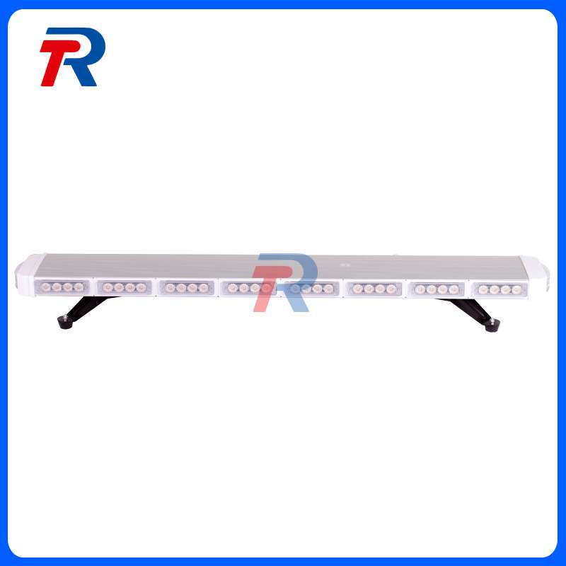 72LED100CM12-24V汽车爆闪长排警示灯清障工程作业车吸顶灯频闪灯