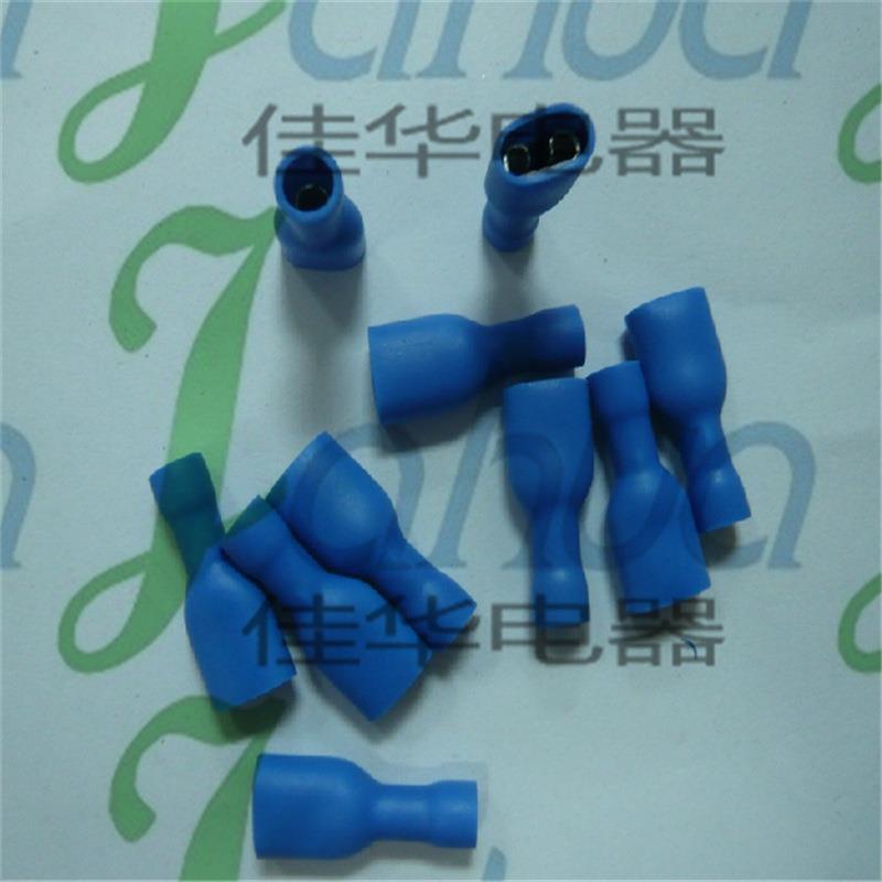 FDFD2-250母预全绝缘端头冷压接线端子6.3插簧端子