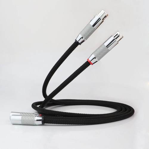 镀银发烧卡农XLR平衡线音响功放音频线话筒调音台声卡信号连接线