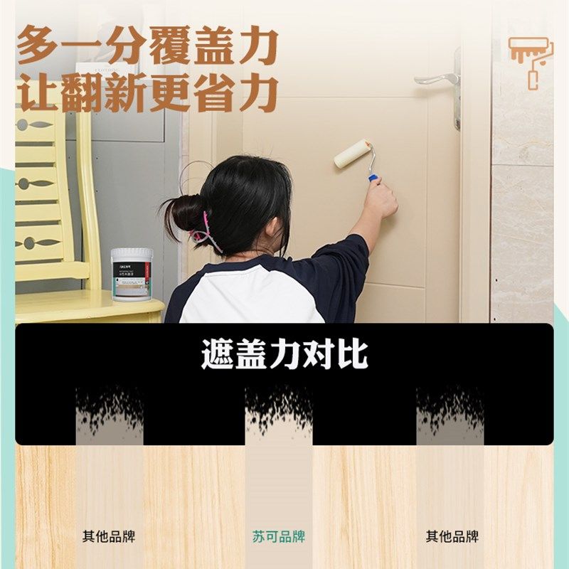 木门翻新油漆室水房间卧室门改色A漆油门改造专用内性木器自刷旧