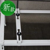 空调外机落地支架升级可调节抬高防腐防锈外机减o震架加雨棚 支架